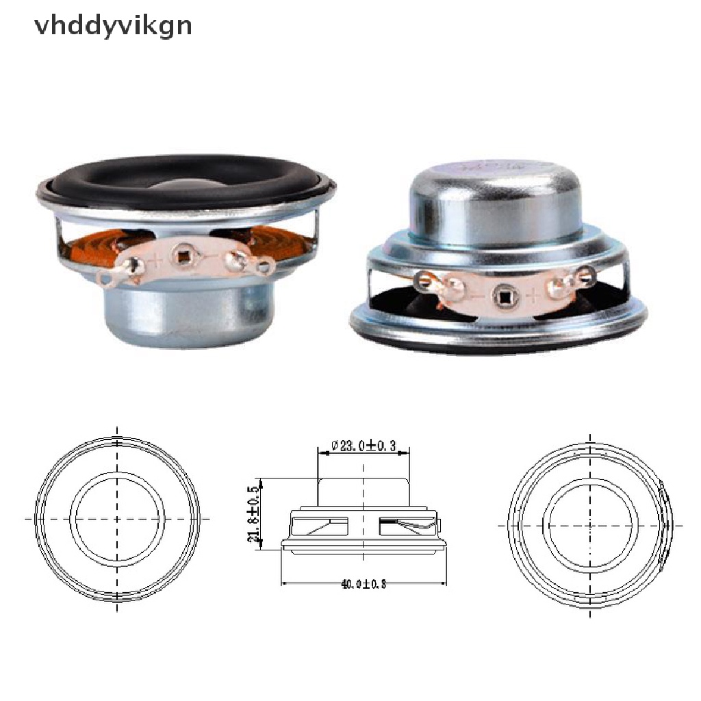 Loa Mini 40mm 16 Lõi 4 Ohm 5W Từ Tính Bằng Cao Su