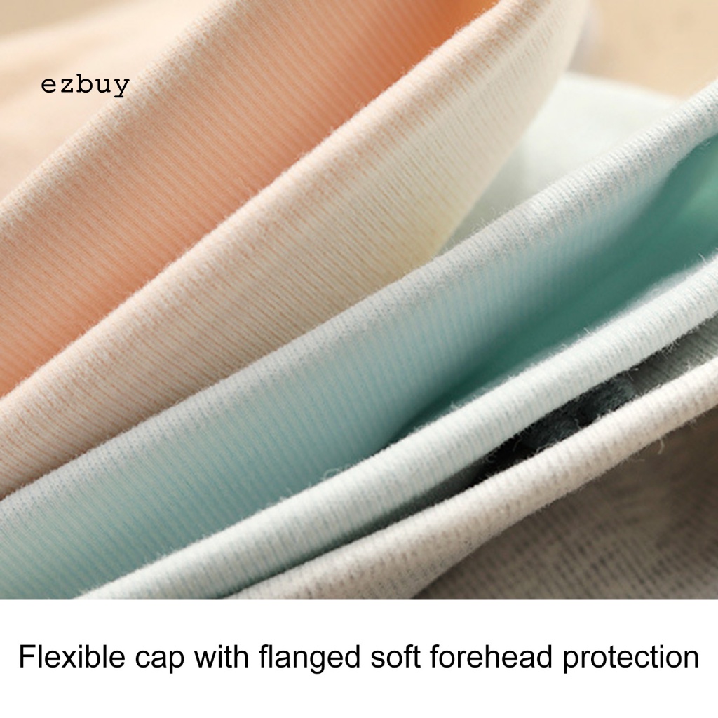 Mũ Cotton Giữ Ấm Thoáng Khí Thiết Kế Dễ Thương Cho Bé Sơ Sinh