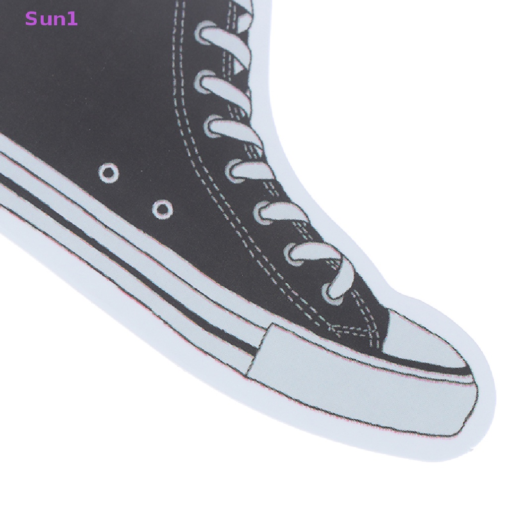 Set 50 Miếng Dán Chống Nước Màu Trắng Đen Cho Laptop iPads Ván Trượt