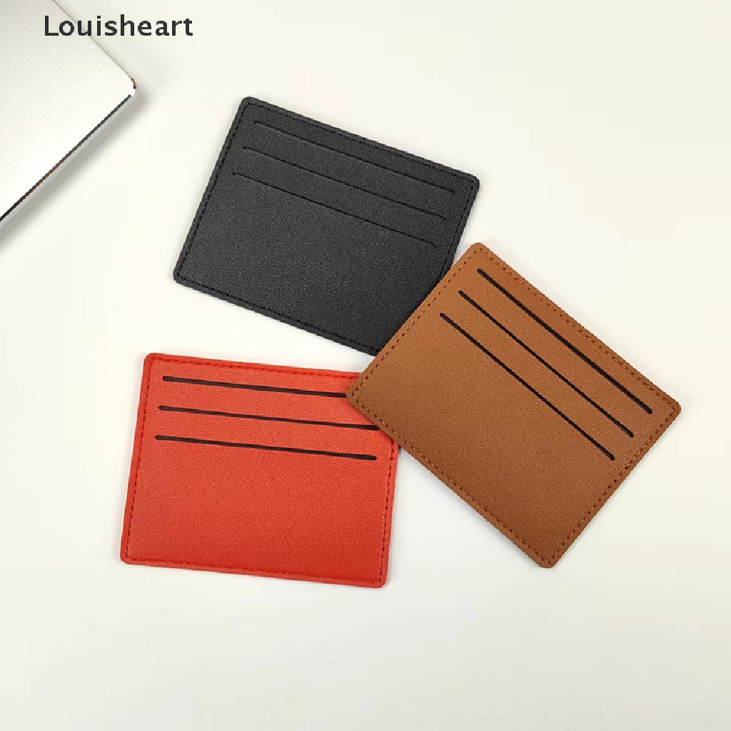Ví Louisheart 1 Ngăn Đựng Thẻ Ngân Hàng / Tiền Xu / Danh Thiếp Siêu Mỏng