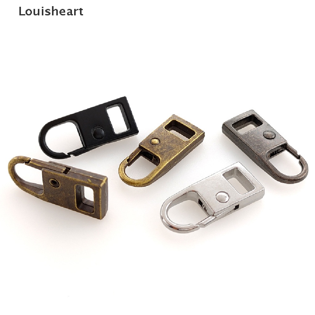 Bộ 5 Khóa Kéo Bằng Kim Loại Thay Thế Cho Vali Du Lịch Tiện Dụng