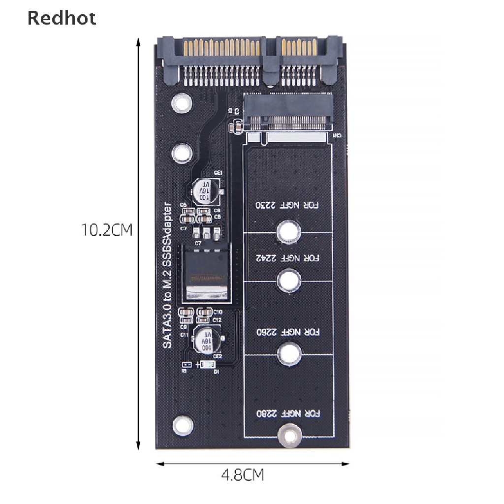 Bộ Chuyển Đổi &lt; Redhot &gt; NGFF M.2 Adapter M2 SATA3 Raiser M.2 Sang SATA SSD M2 Sang SATA