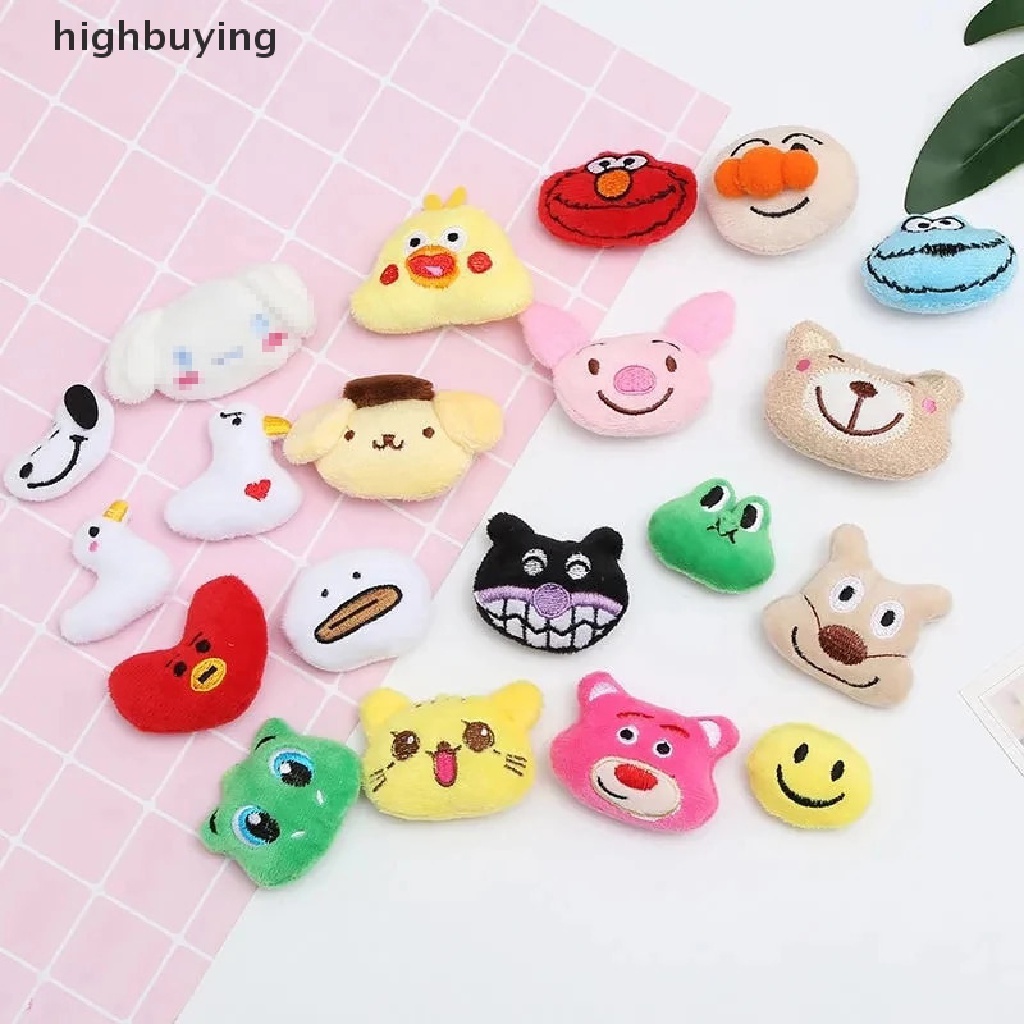 Set 10 Đồ Chơi NhồI Bông HìNh Thỏ GấU TrúC Dễ Thương Cho Bé GáI 5-6cm