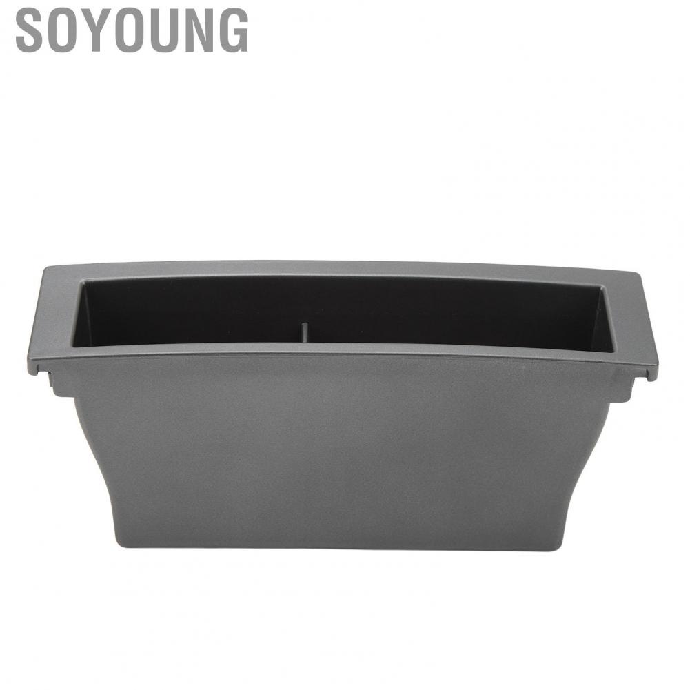 Soyoung Center Console Organizer Box  Durable Space Utilization Armrest Storage Convenient for Model 3
