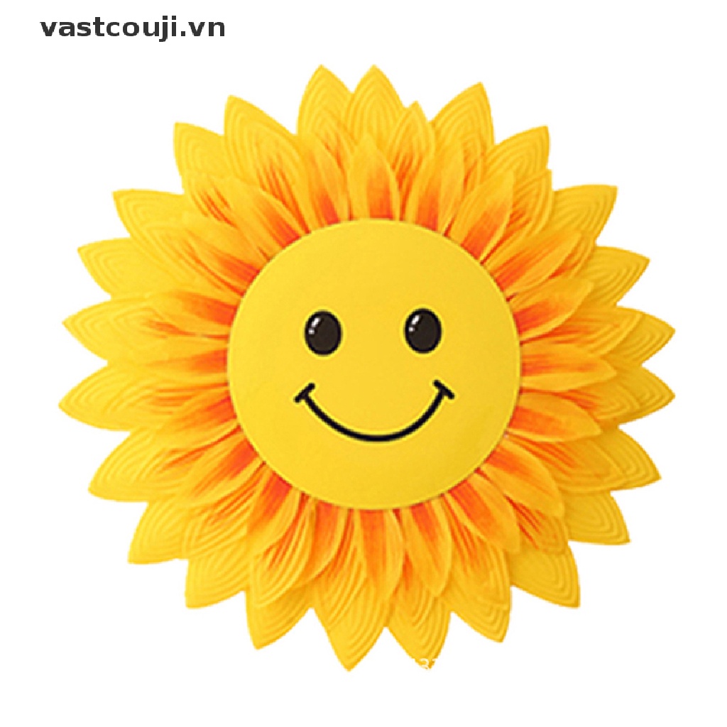 Hoa Hướng Dương Giả Bằng Lụa Cỡ Lớn Dùng Trang Trí Tiệc