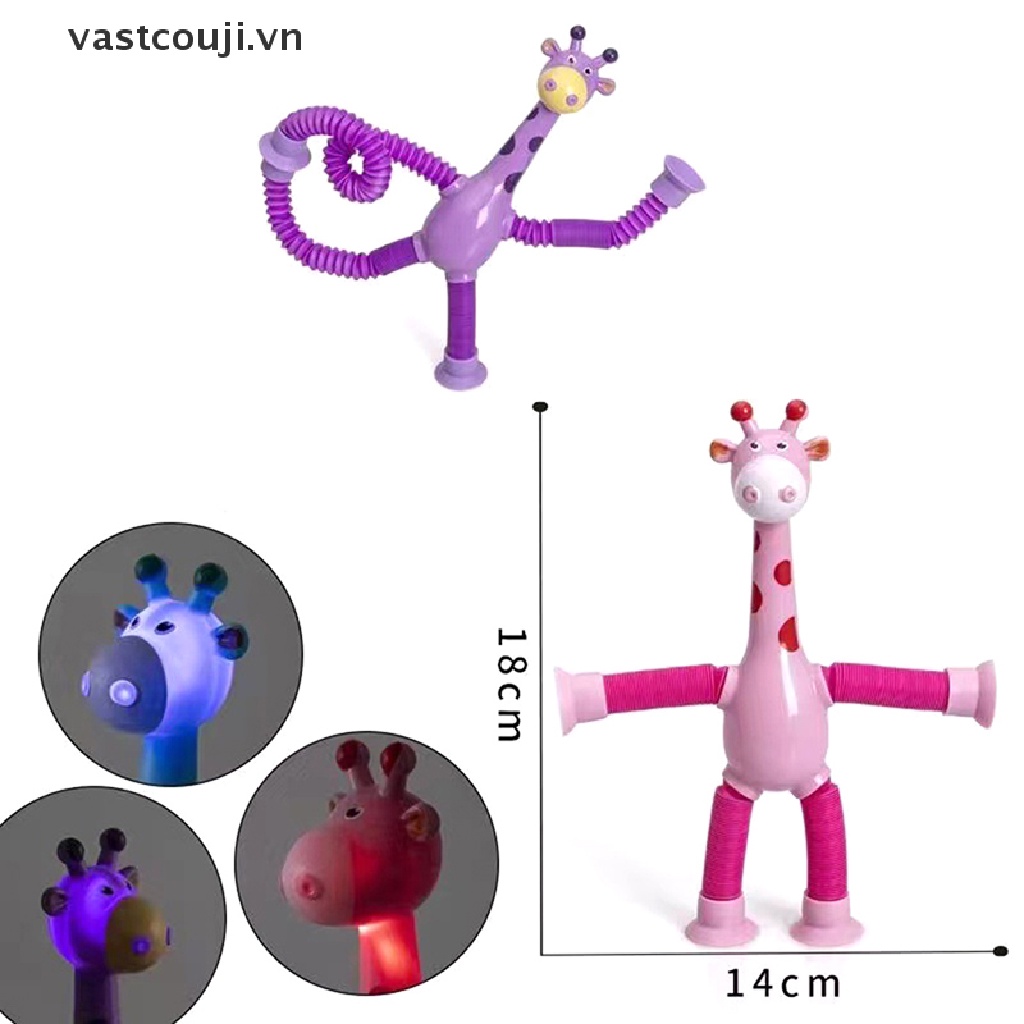 Đồ Chơi Khối Silicon Hình VASTJI Có Giác Hút Giúp Giảm Căng Thẳng DIY