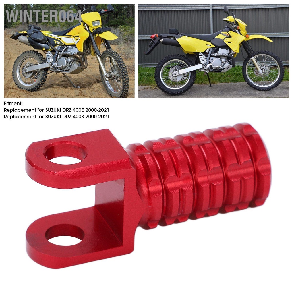 Winter064 51mm/2in Xe Máy Cần Số Chân Chốt Hợp Kim Nhôm Thay Thế cho SUZUKI DRZ 400E 2000‑2021