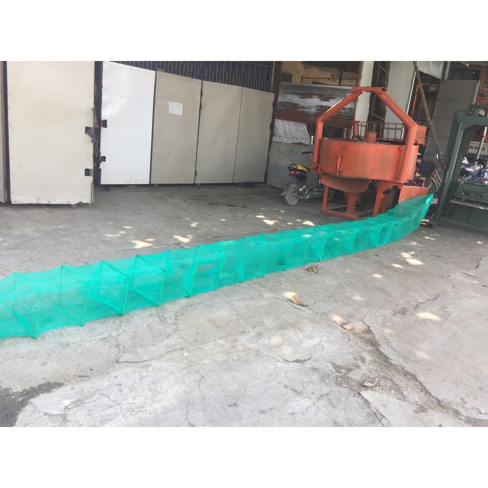 Lồng bát quái Dài 3M đến 8m + Tặng Mồi 1 gói mồi tôm,cua,cá,lươn,trạch Đồ Câu Simano