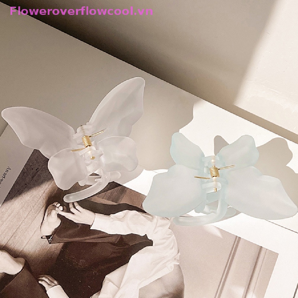 Kẹp Tóc Càng Cua Nhuộm Màu Thời Trang Cho Nữ