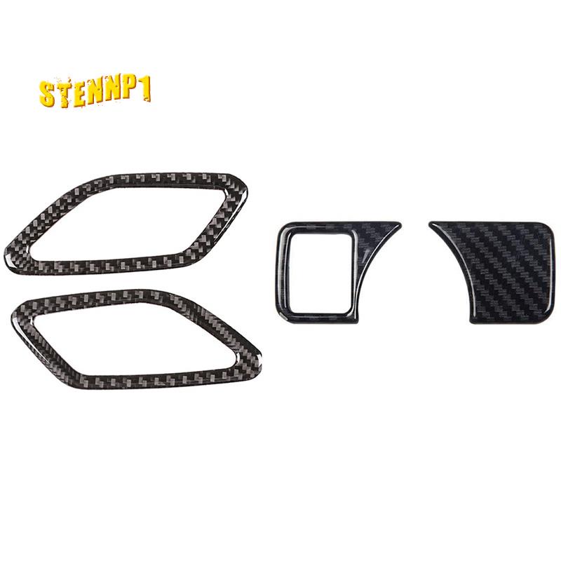 Miếng Dán Trang Trí Công Tắc Đèn Pha Xe Hơi Mercedes Benz W176 X156 C117