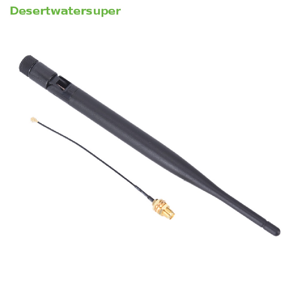 Ăng Ten Băng Tần Kép 6dBi 2.4GHz 5GHz WiFi RP-SMA + 1x 12cm U.fl IPEX N8S5