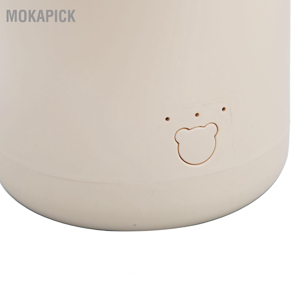 Mokapick Máy Lắc Bình Sữa Cho Bé Tự Động Sạc USB Di Tiếng Ồn Thấp Xay Sinh Tố Rảnh Tay Trẻ Sơ
