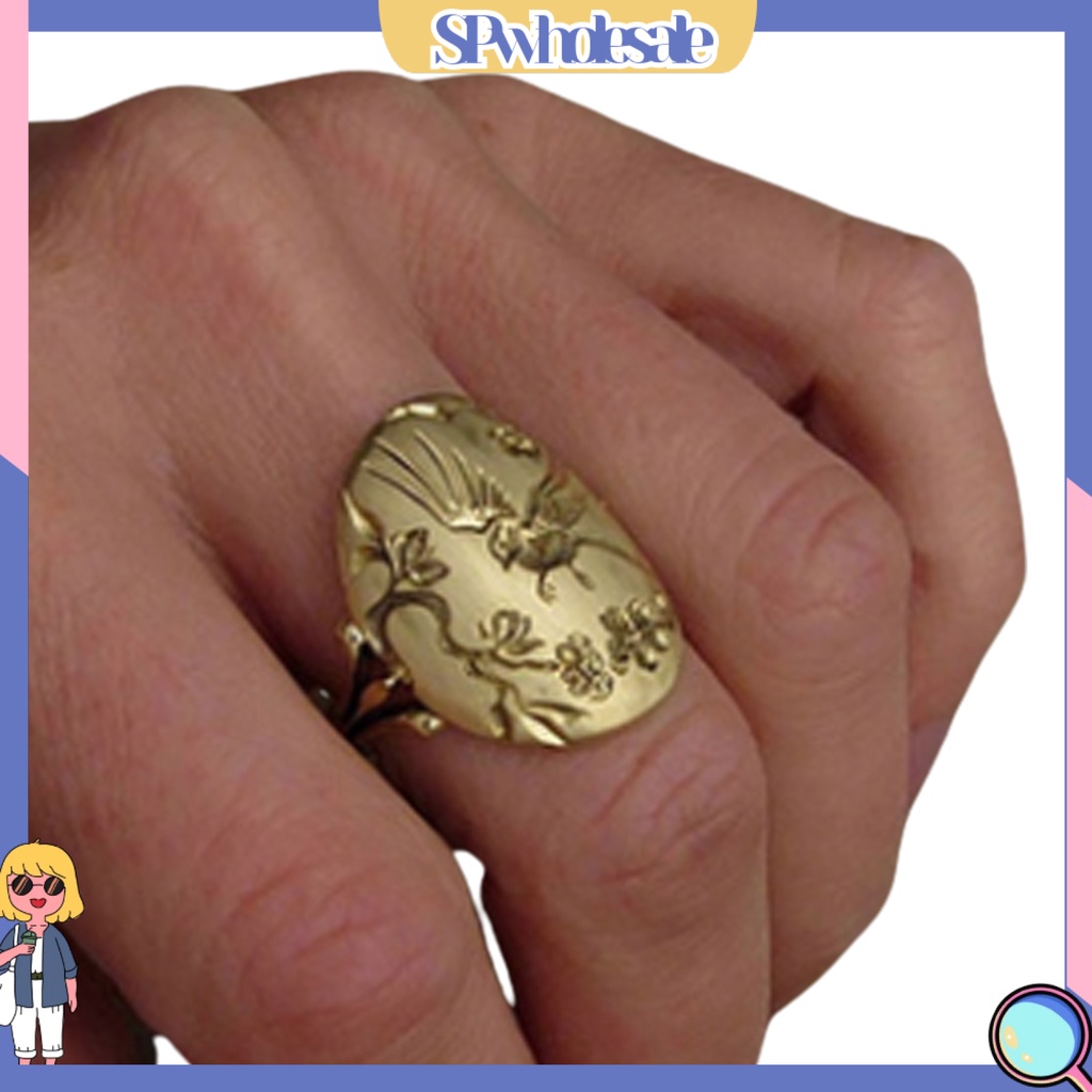 <SPwholesale> Nhẫn Hình Hoa / Chim Vantage Thời Trang Dự Tiệc Cho Nữ