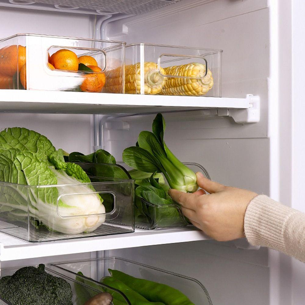 Hộp Nhựa Acrylic Đựng Thực Phẩm Để Bàn Màu Cầu Vồng Sắp Xếp Gọn Gàng