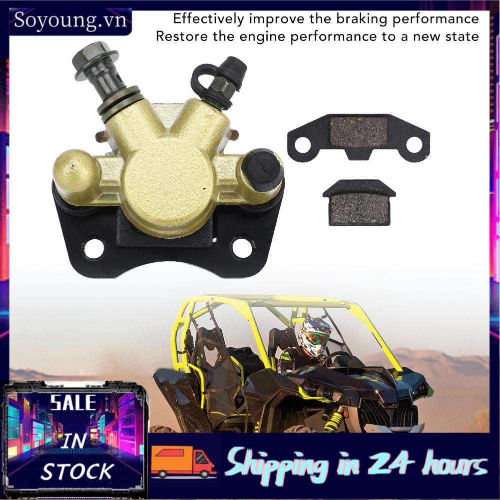 Soyoung ATV Brake Caliper  Stable Performance Direct Replacement Safety Improvement Impact Resistant Accessory for