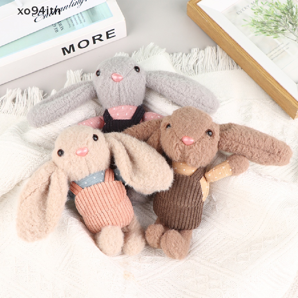 Móc Khóa Thỏ Nhồi Bông 16cm Dễ Thương