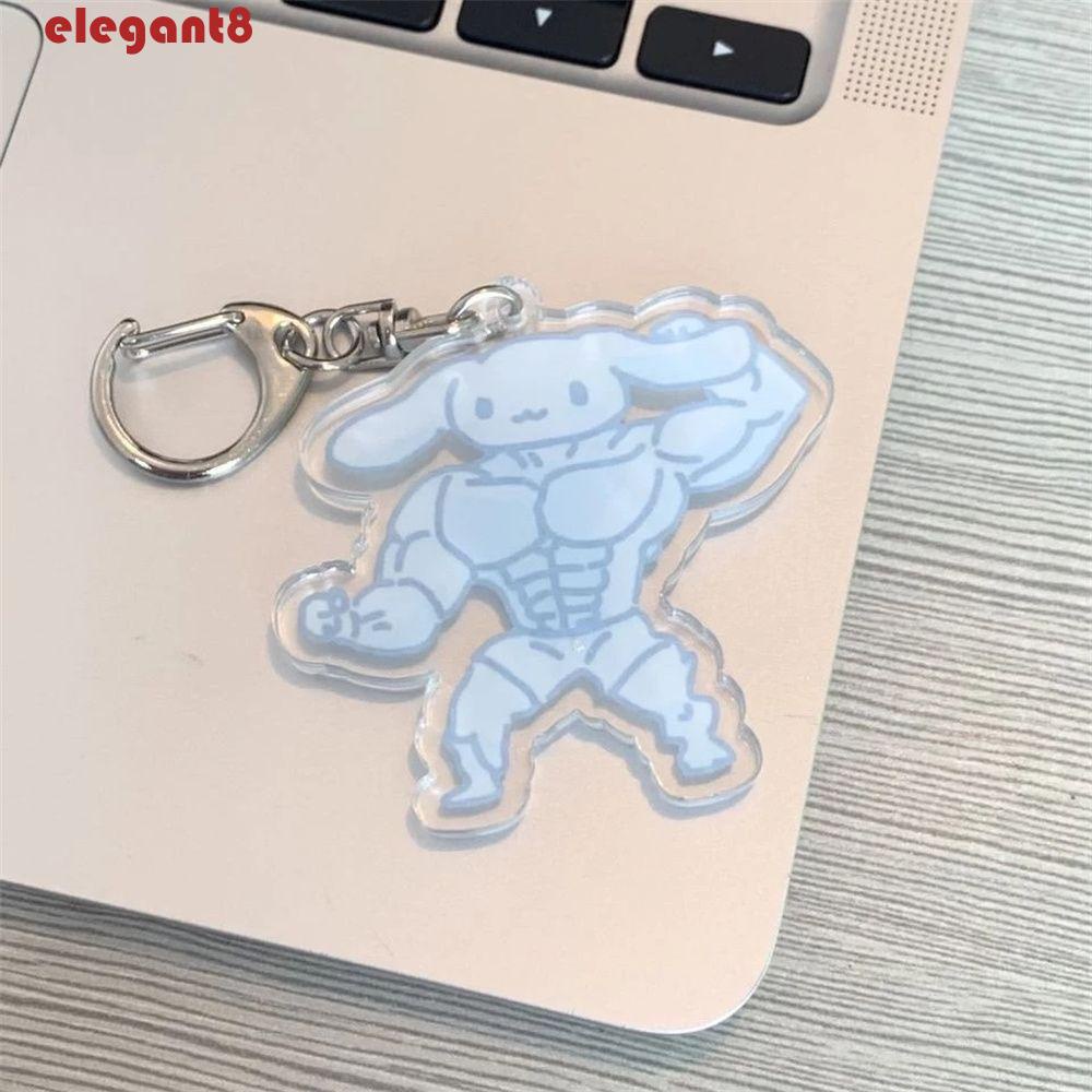 Móc Khóa Cơ Bắp Mymelody Fitness|Giá Đỡ Chìa Khóa Hình Cinnamoroll Đáng Yêu