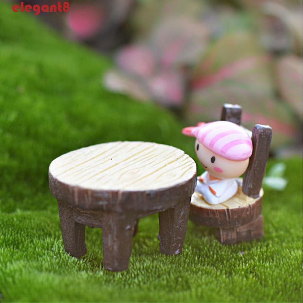 Đồ trang trí Bàn Ghế Ngồi Phong Cách Cổ Điển Độc Đáo Trang Trí Nhà Cửa / Sân Vườn DIY