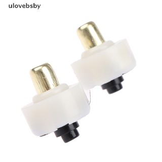 Ulovebsby 2 Chiếc Đèn Pin LED 17mm Nút Nhấn BẬT / TẮT Điện Đèn Pin Đuôi VN