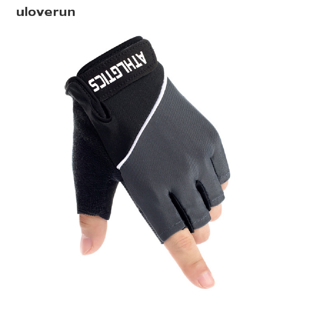 1 Đôi Găng Tay Thể Thao Nửa Ngón Chống Trượt Thoáng Khí Cho Nam Nữ