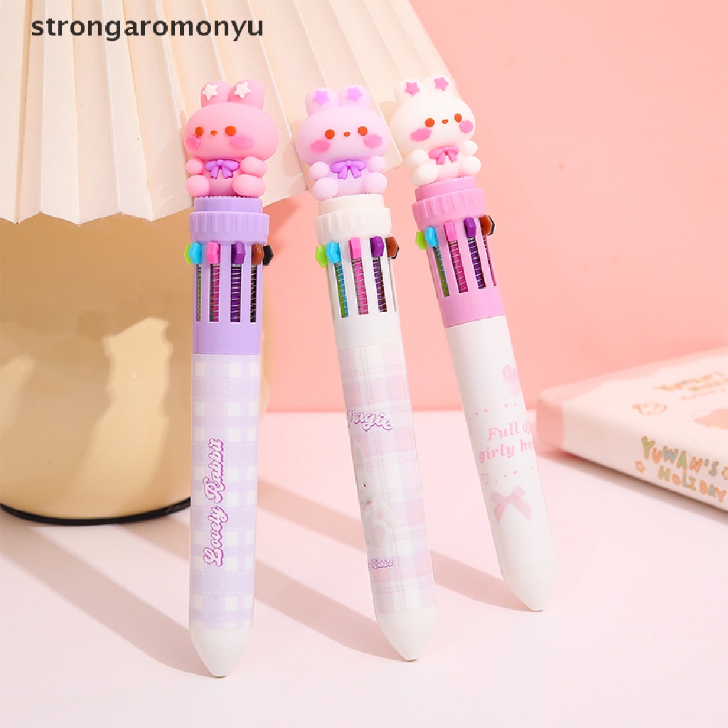 Bút Mực Gel Ngòi 0.5mm Hình Thỏ Hoạt Hình Dễ Thương