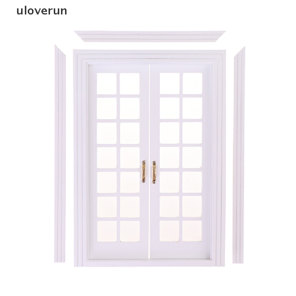 Cửa Sổ Mini Tỉ Lệ 1: 12 Dùng Để Trang Trí Nhà Búp Bê