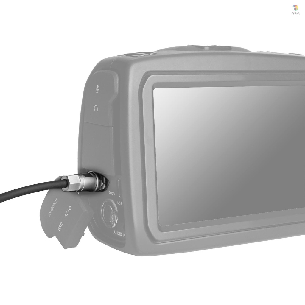 Dây Cáp Nguồn Máy Ảnh ANDYCINE 12V 2.1mm DC Male Sang Bmc 4K / 6K