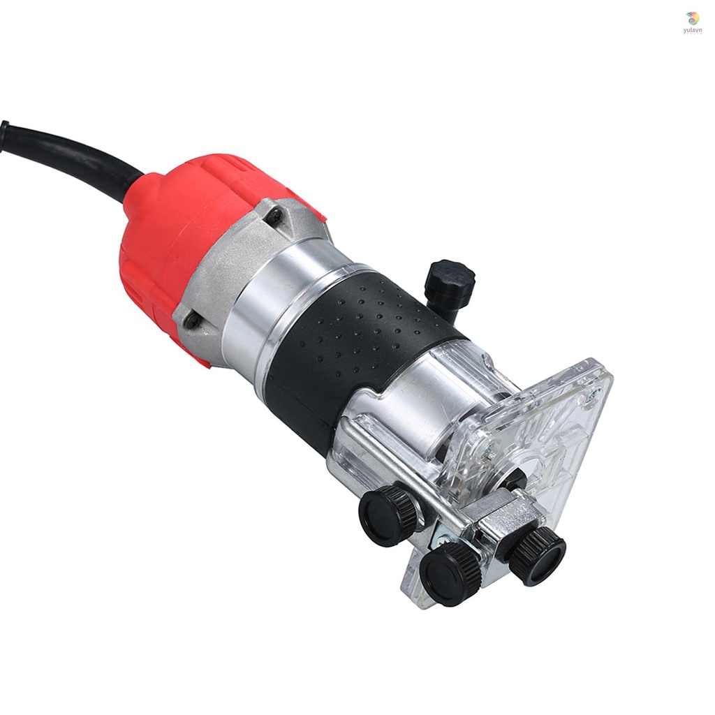 Bộ Định Tuyến Gỗ 220V 800W 30000r / Phút Với Đế Trong Suốt Bằng Nhôm Chuyên Dụng