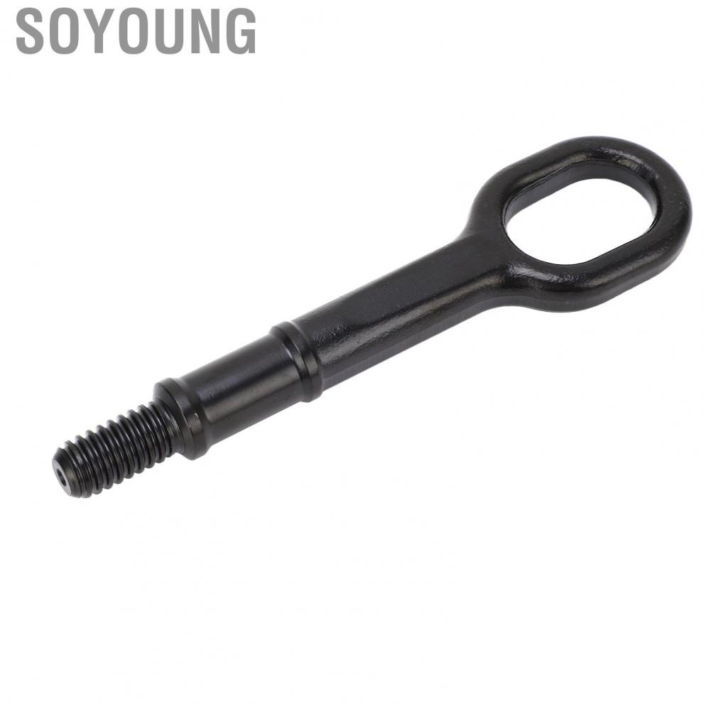 Soyoung Tow Hook  Easy To Install Forged Steel Durable 1T0805615A Towing Lug Loop Heavy Duty for Car