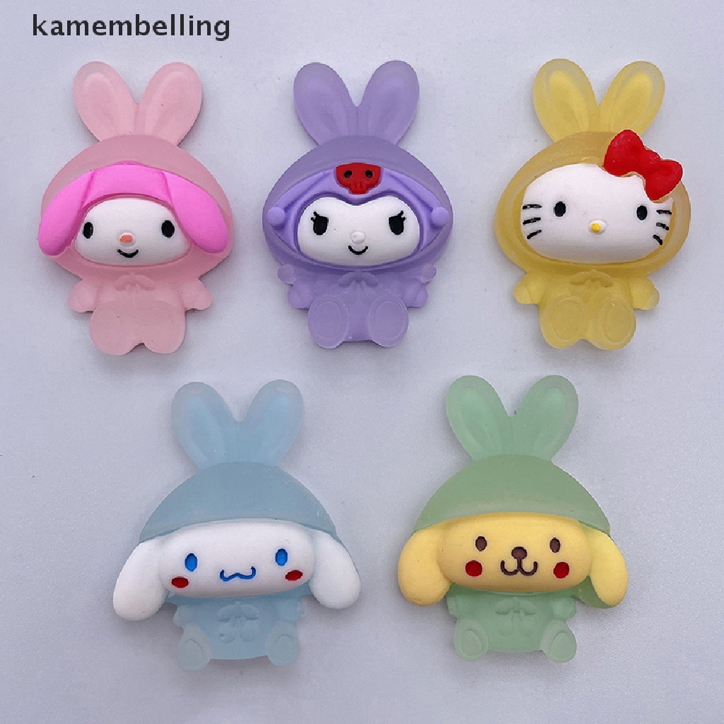 Kamembelling Đồ Chơi Mô Hình Xe Hơi Mini Bằng Resin Dạ Quang Diy Trang Trí Nhà Cửa / Sân Vườn