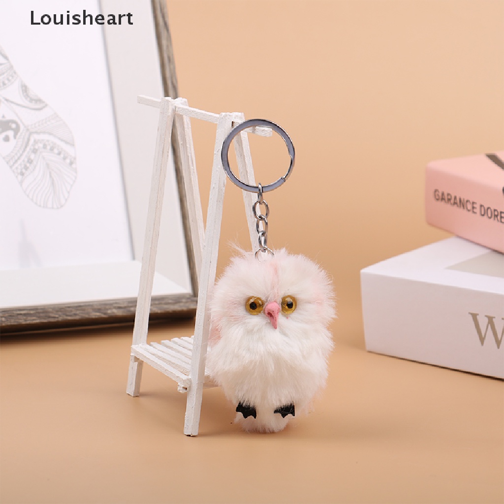 Móc Khóa Hình Cú Nhồi Bông Xinh Xắn Louisheart