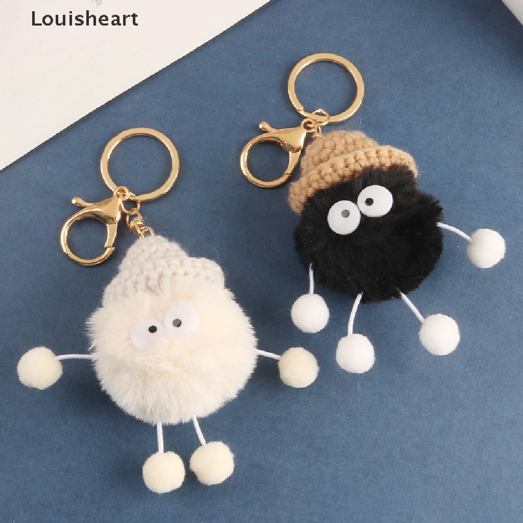 Móc Khóa Hình Búp Bê Nhồi Bông Louisheart Mini Dễ Thương