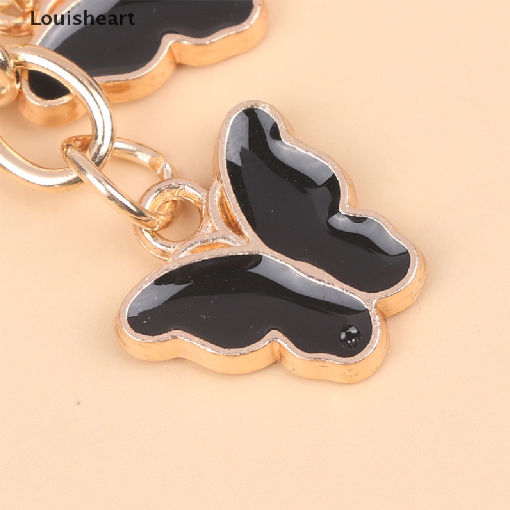1 Móc Khóa Hình Bướm Louisheart TFG Dễ Thương