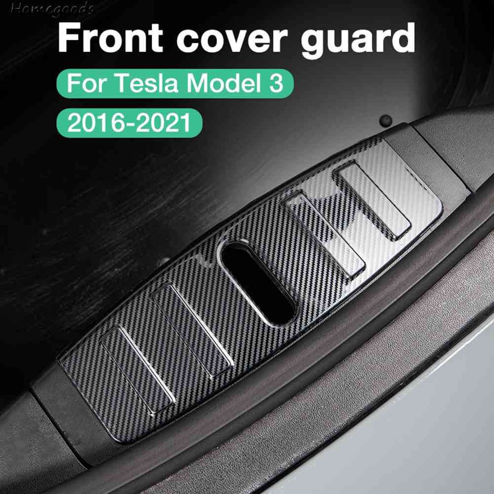 Tấm Chắn Bảo Vệ Cốp Trước Xe Hơi Bằng Thép Không Gỉ 2023 Cho Tesla Model 3 2016-2021