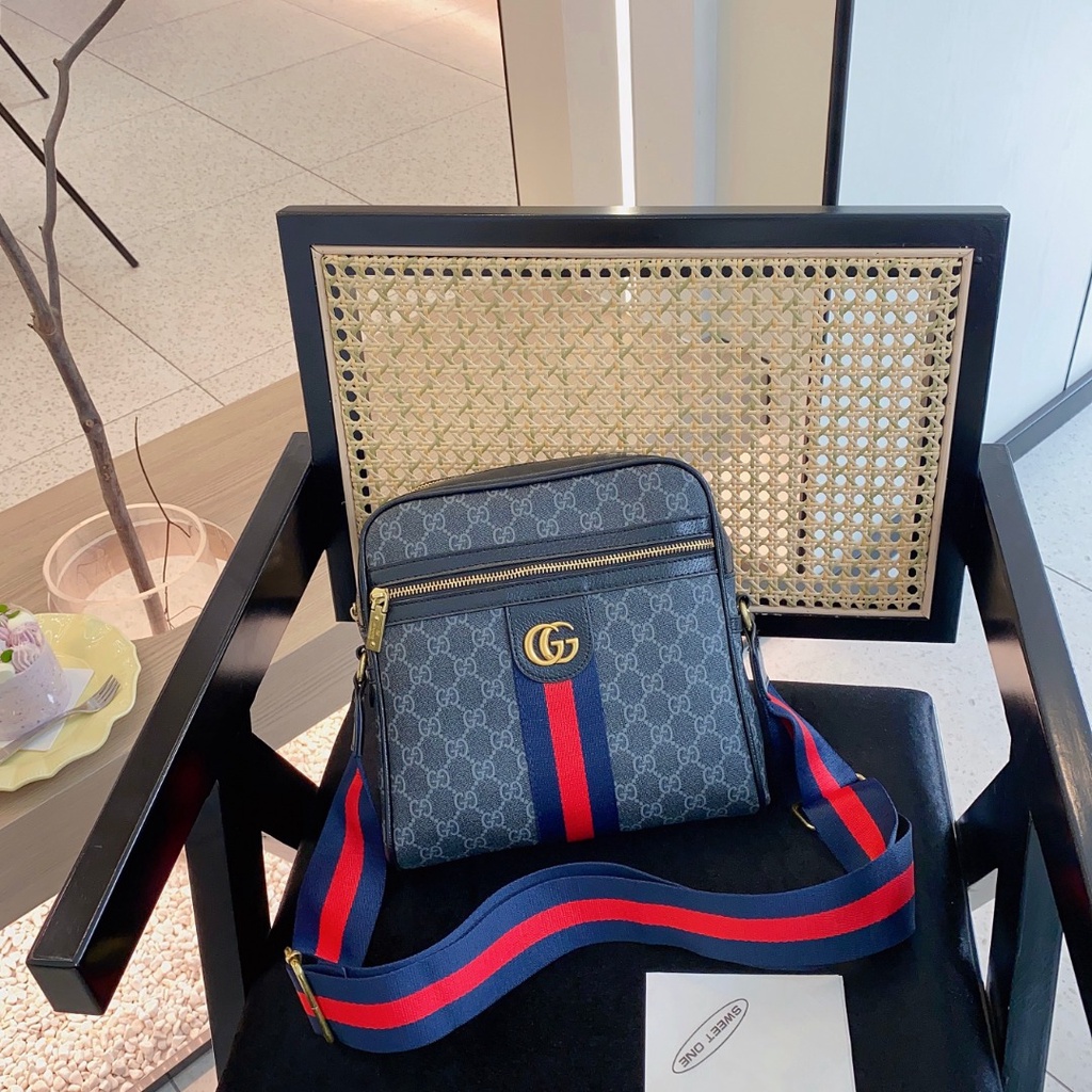 Túi Đeo Chéo Một Bên Vai Đựng Máy Ảnh GG 2023 Phong Cách Retro