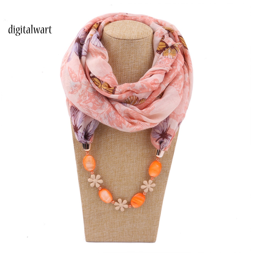 Kỹ Thuật Số| Khăn Choàng Cổ Bằng Cotton In Họa Tiết Nhiều Kiểu Dáng Dành Cho Nữ