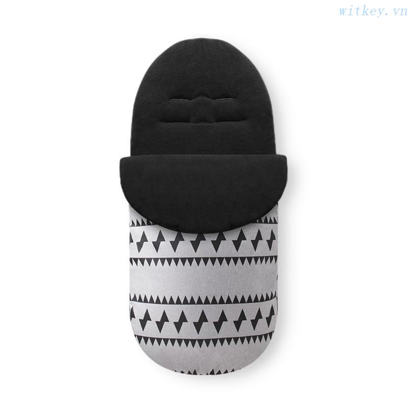 Túi Ngủ Bọc Xe Đẩy Em Bé Giữ Ấm Chống Gió Mùa Thu Đông