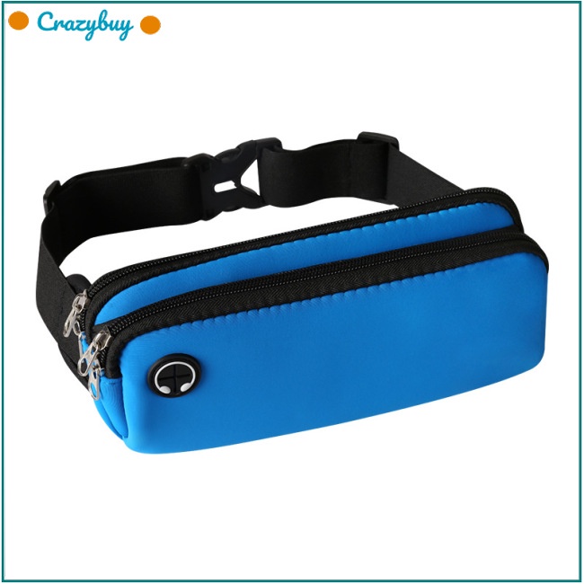 Cr Túi Đeo Hông Thể Thao Hai Lớp Thời Trang Tiện Dụng