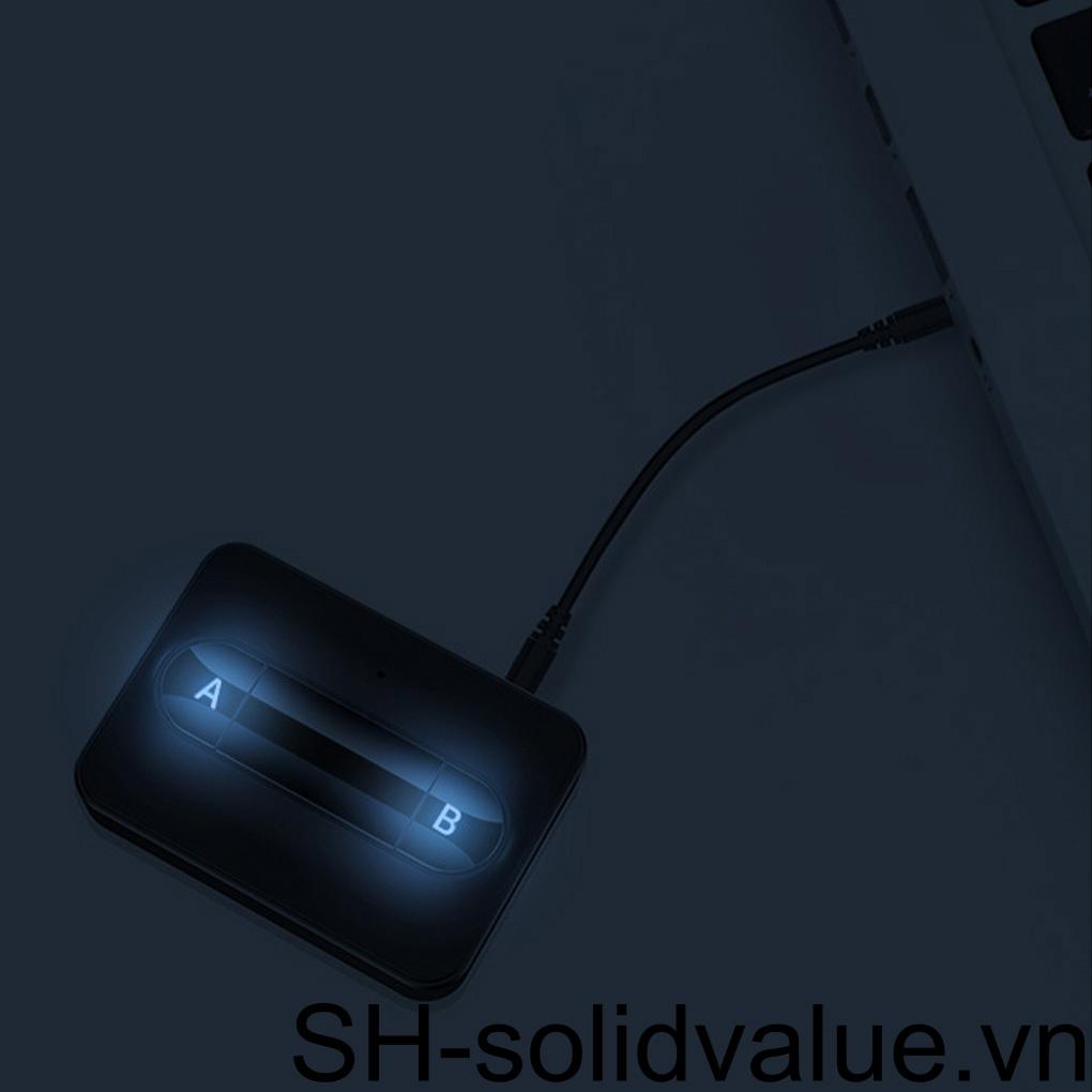 Thiết Bị Truyền Nhận Tín Hiệu Âm Thanh Bluetooth 5 0 Giắc Cắm 3 5mm Chuyên Dụng Cho Máy Tính