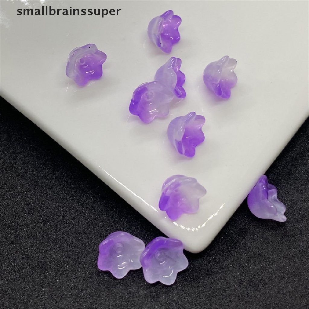 Set 100 Hạt Xỏ Lỗ Hai Màu Dùng Để Làm Trang Sức DIY