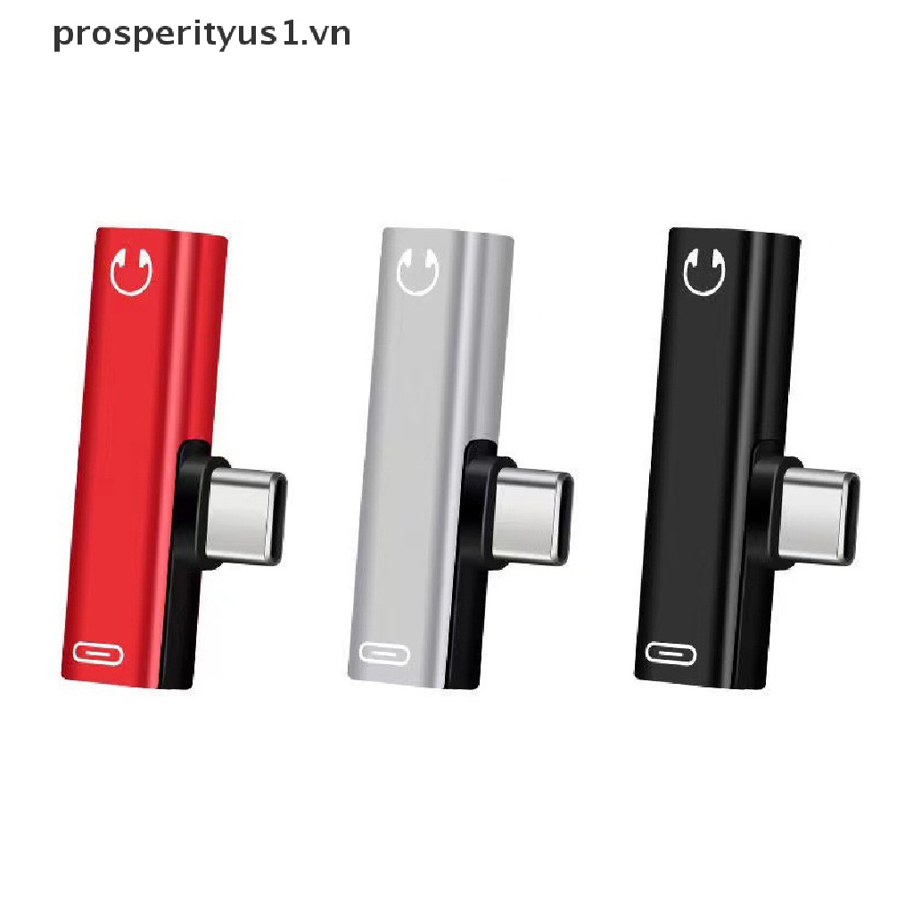 Cáp SạC ChuyểN ĐổI Âm Thanh Tai Nghe LoạI C Sang 3.5mm OTG 2 Trong 1 Chuyên NghiệP Cho Samsung Xiaomi Huawei Tablet Type C Sang 3.5mm