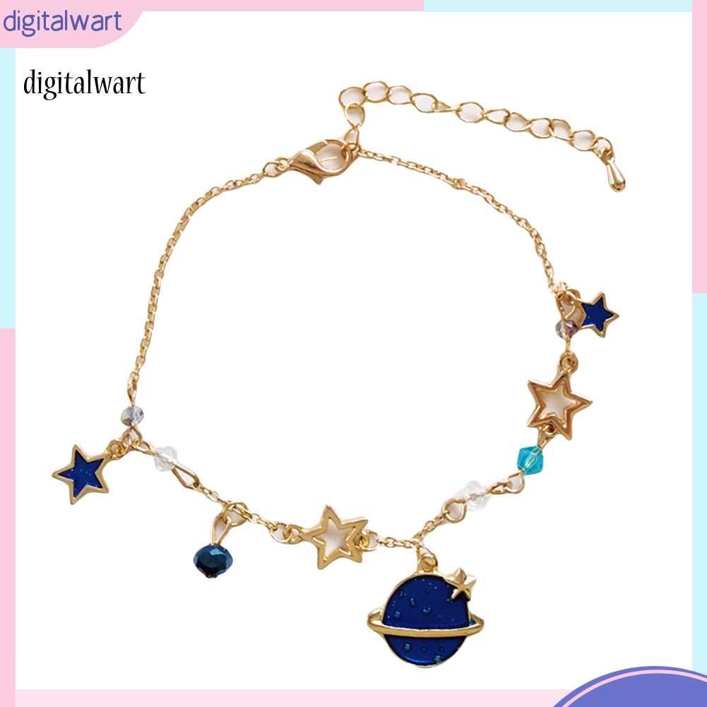 Kỹ Thuật Số| Vòng Tay Đính Đá Nhân Tạo Hình Ngôi Sao Và Hành Tinh Thời Trang