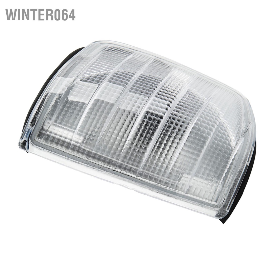 Winter064 Đèn góc trước ô tô Thay thế đèn xi nhan chống xước cho 190 W201 1982‑1993 (Không có bóng đèn)