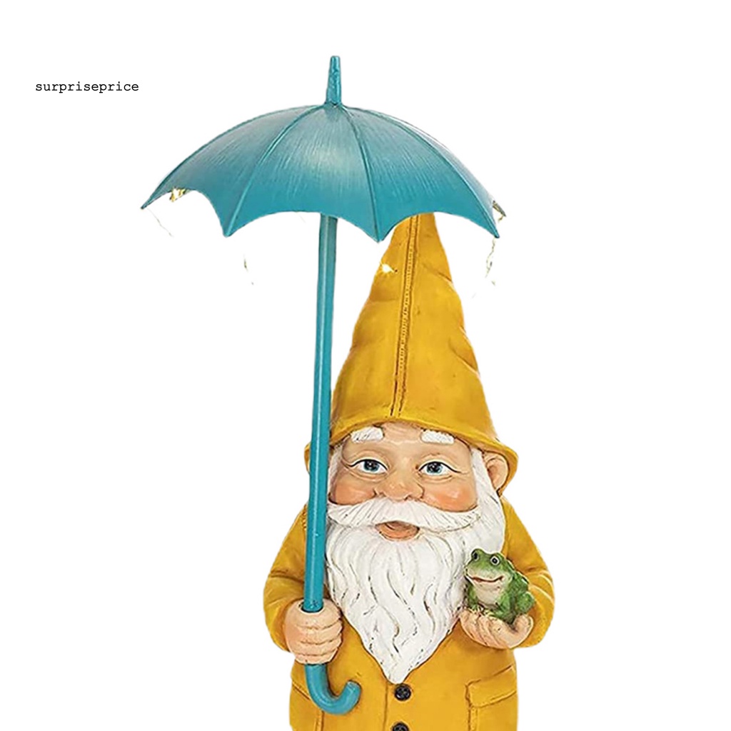 Spa Bức Tượng Dwarf Sử Dụng Năng Lượng Mặt Trời Phát Sáng Trong Bóng Tối