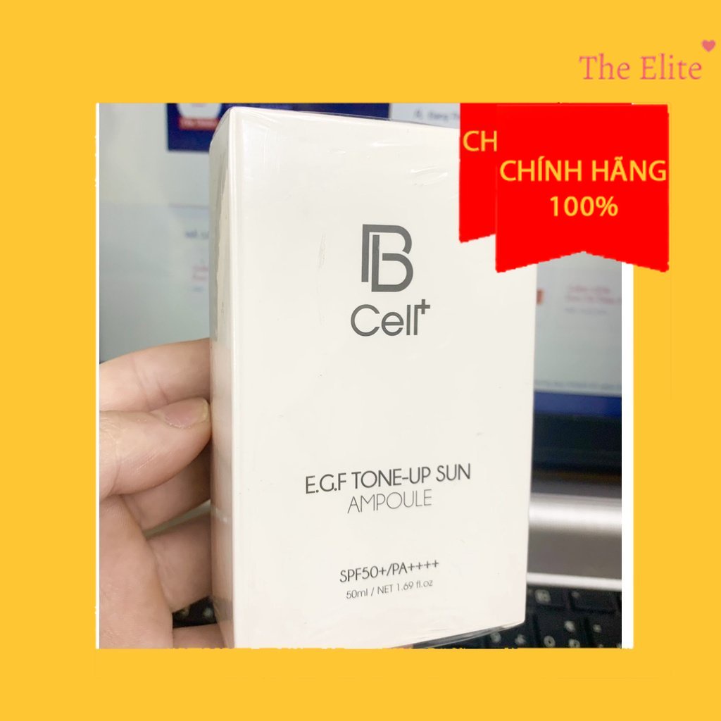 kem chống nắng nâng tone chứa tế bào gốc tắng trưởng biểu bì EGF TONE UP SUN AMPOULE SPF50+