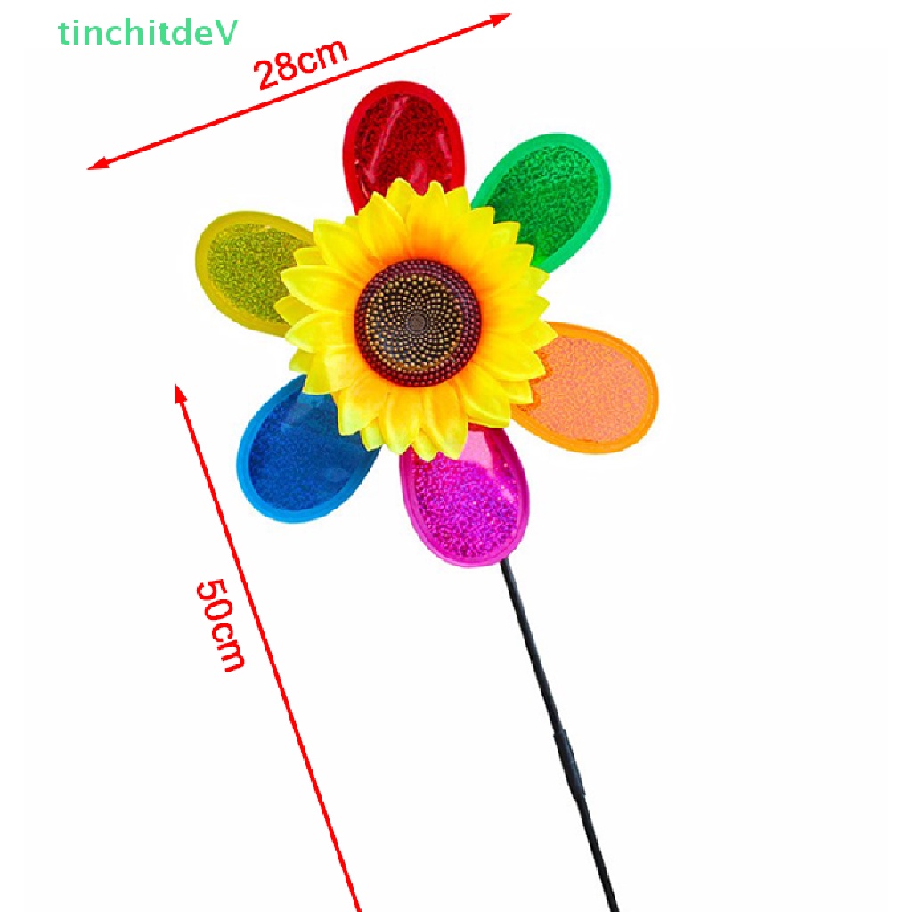 [TinchitdeV] Mới Dụng Cụ Trang Trí Vườn Hoa Hướng Dương Đầy Màu Sắc