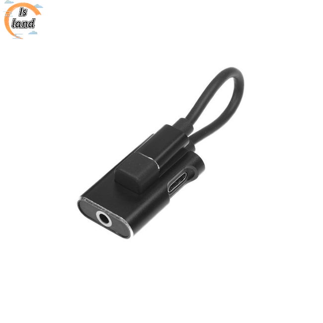 Giắc Cắm Chuyển Đổi 2 Trong 1 Usb Type C Sang Cổng 3.5mm Aux Cho Sạc / Truyền Dữ Liệu Âm Thanh