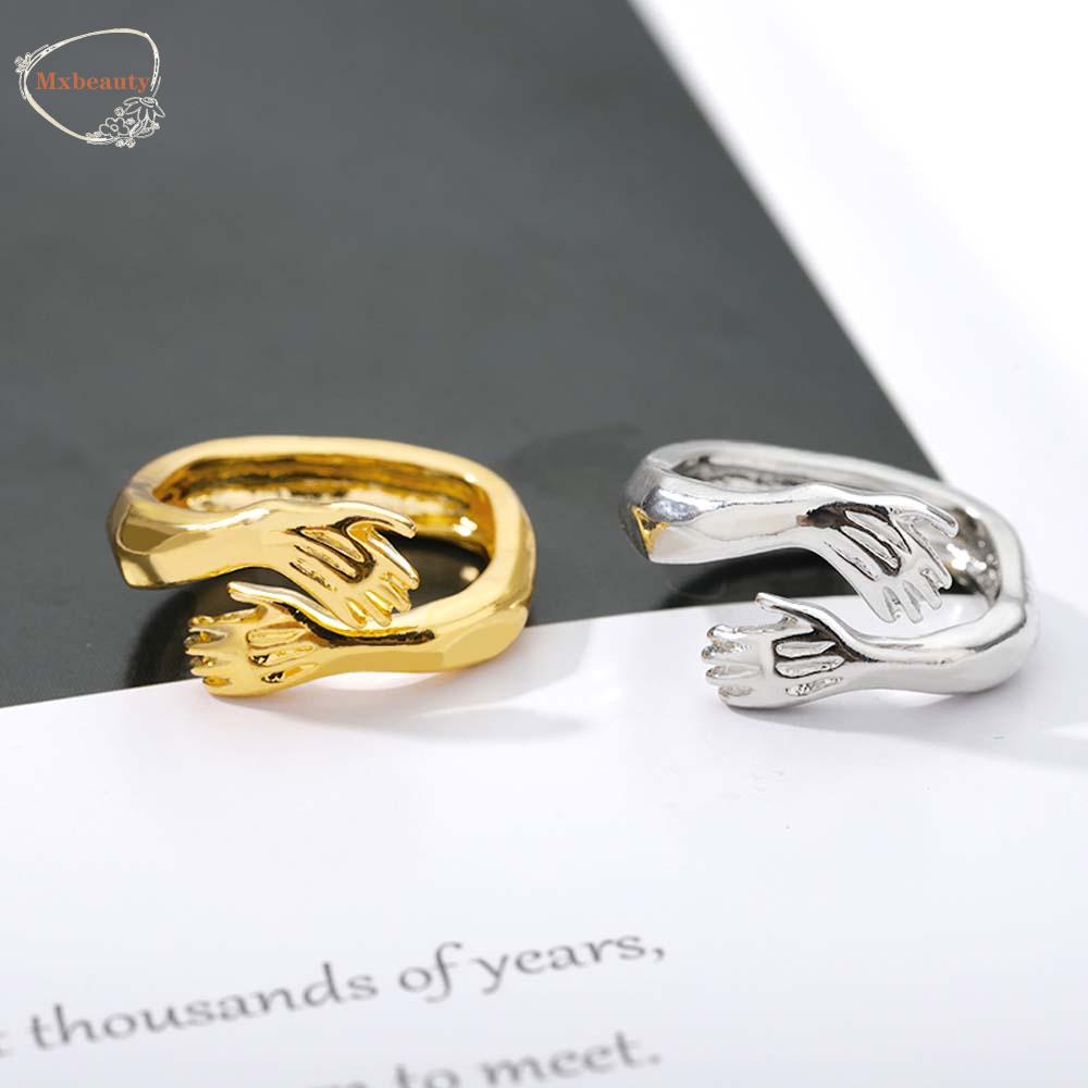 Nhẫn đeo tay kiểu dáng đơn giản thiết kế thời trang phong cách Hàn quốc cho nam / nữ