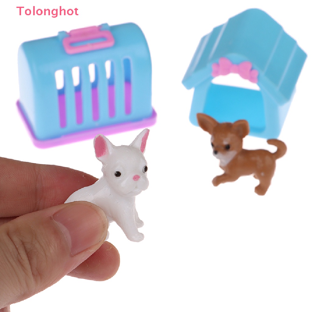 Bộ Kennel Nhựa Tỉ Lệ 1: 12 Trang Trí Nhà Búp Bê