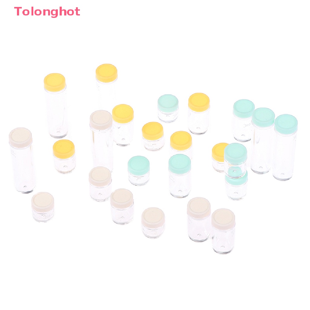 Set 8 Chai Mini Trưng Bày 1: 12 Dành Cho Nhà Búp Bê